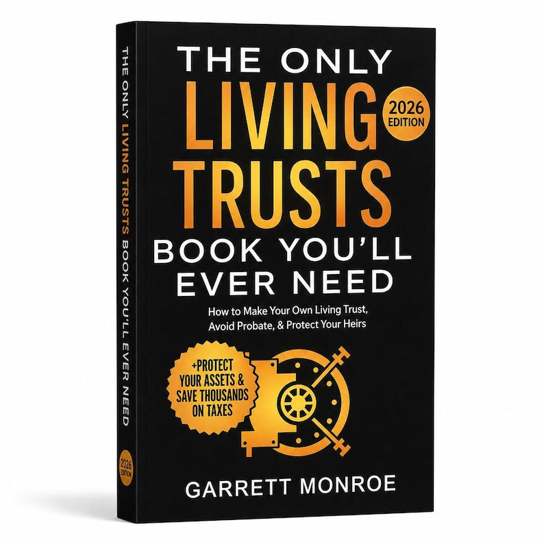 The Only Living Trusts Book You'll Ever Need 2026 Edition | Living Trust Guide | Estate Planning Book | Avoid Probate & Protect Heirs