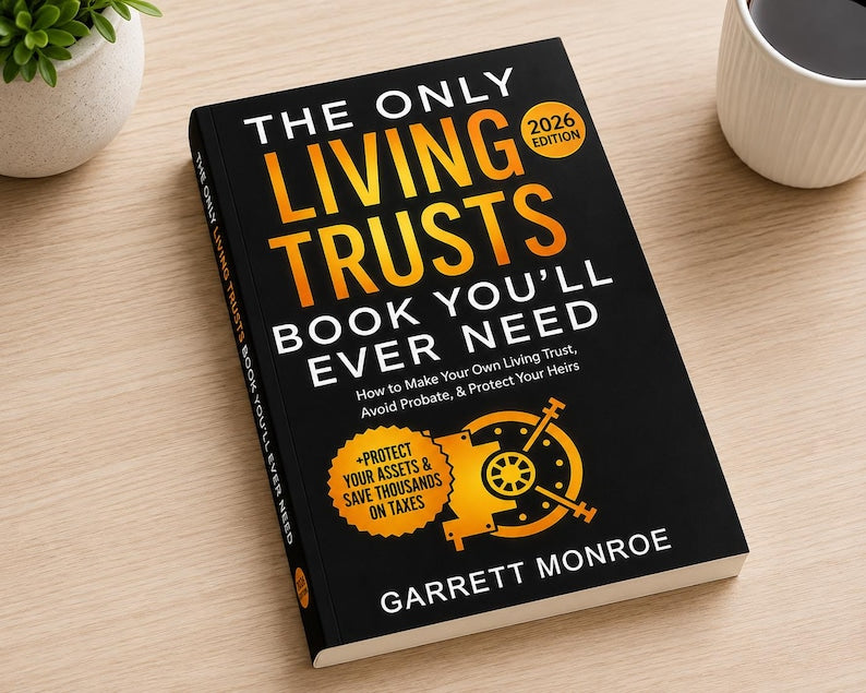 The Only Living Trusts Book You'll Ever Need 2026 Edition | Living Trust Guide | Estate Planning Book | Avoid Probate & Protect Heirs