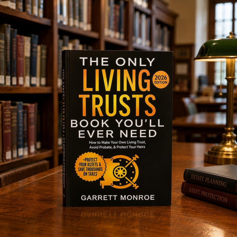 The Only Living Trusts Book You'll Ever Need 2026 Edition | Living Trust Guide | Estate Planning Book | Avoid Probate & Protect Heirs
